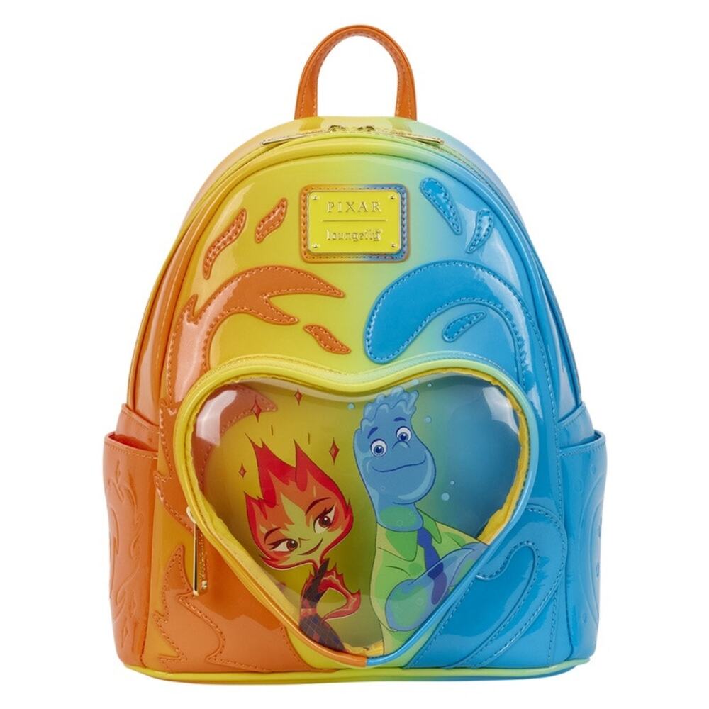 Loungefly Elemental Exclusive Wade & Ember Ombre Mini Backpack NWT!